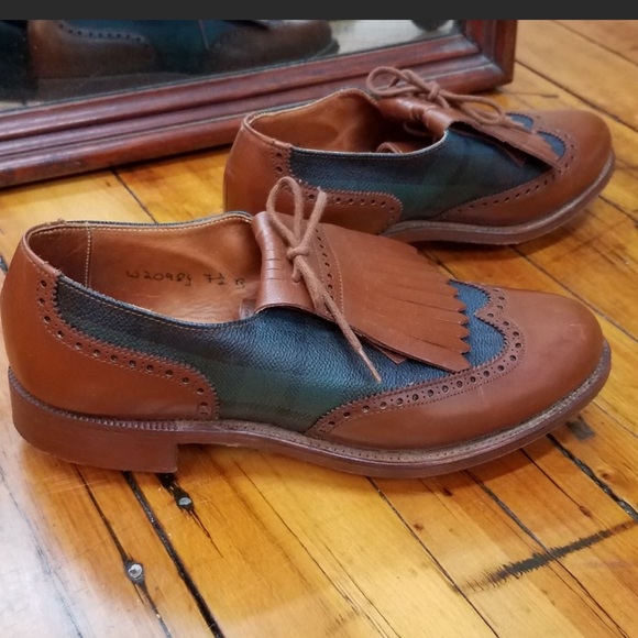 Euc Ralph Lauren Golf Shoes Bench Made 